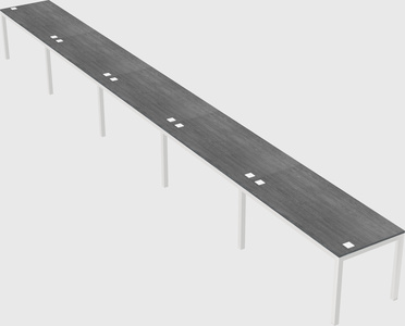 Rectangular desk