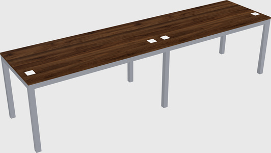 Rectangular desk