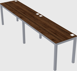 Rectangular desk