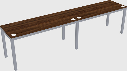 Rectangular desk