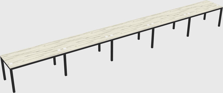 Rectangular desk