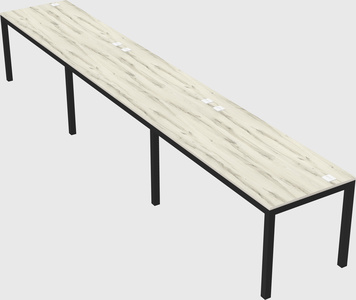 Rectangular desk