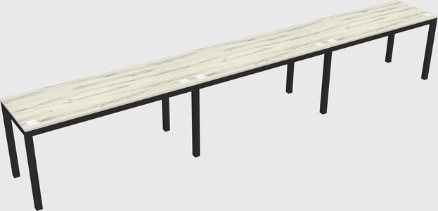 Rectangular desk