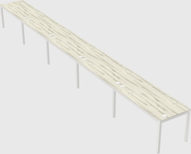Rectangular desk