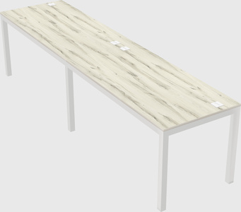 Rectangular desk