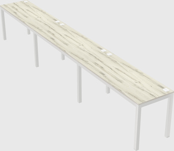 Rectangular desk