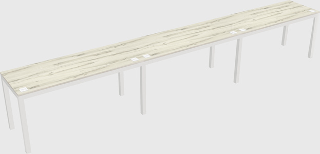 Rectangular desk