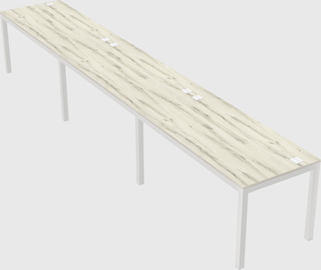 Rectangular desk