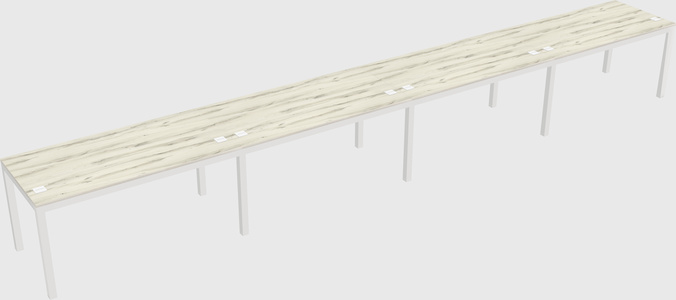 Rectangular desk