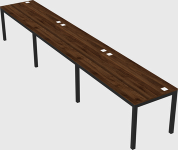 Rectangular desk