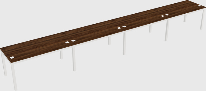 Rectangular desk