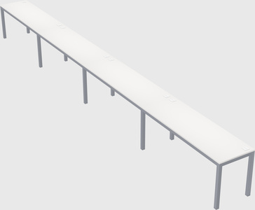 Rectangular desk