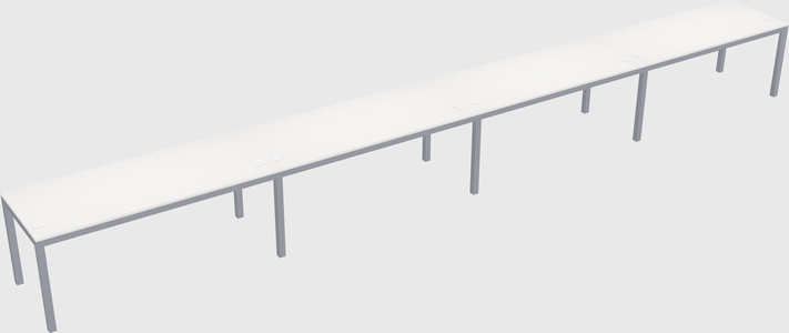 Rectangular desk