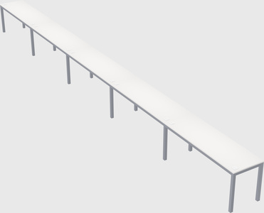 Rectangular desk