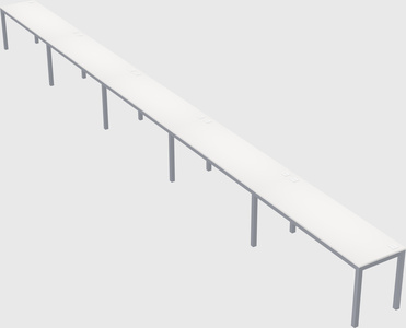 Rectangular desk