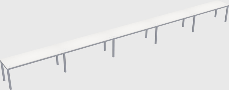 Rectangular desk