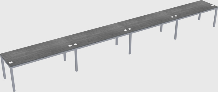 Rectangular desk