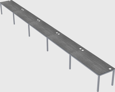 Rectangular desk