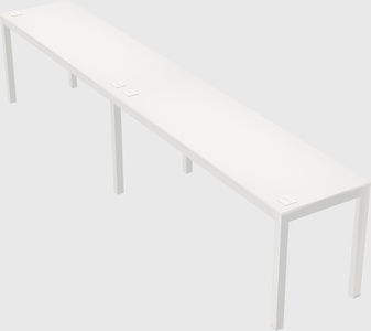 Rectangular desk