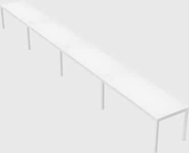 Rectangular desk