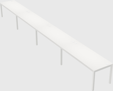 Rectangular desk