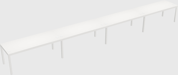 Rectangular desk