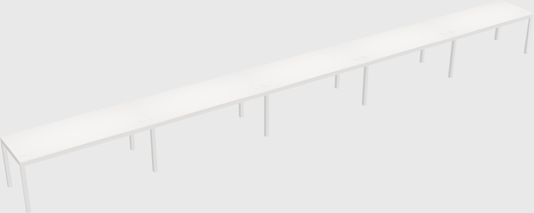 Rectangular desk