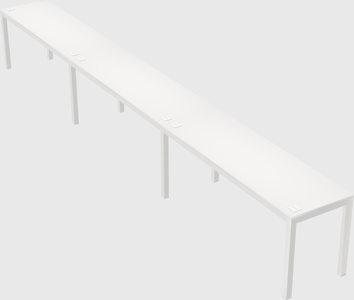 Rectangular desk