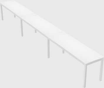 Rectangular desk