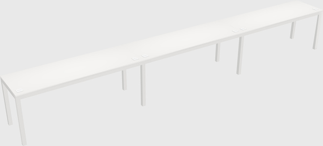 Rectangular desk
