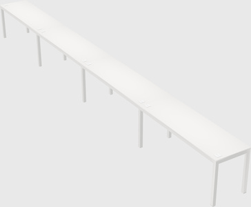 Rectangular desk