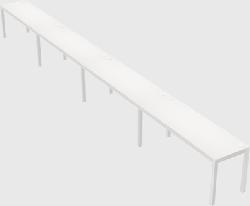Rectangular desk