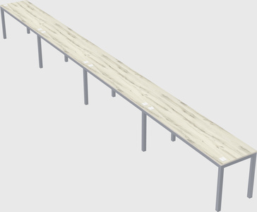 Rectangular desk