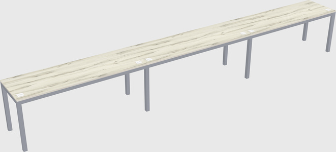 Rectangular desk