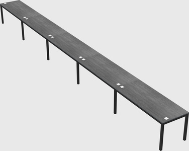 Rectangular desk