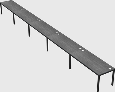 Rectangular desk