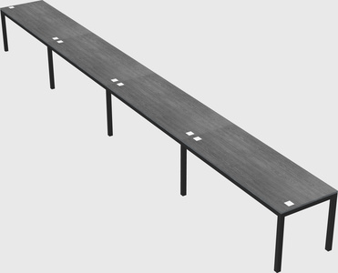 Rectangular desk