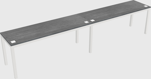 Rectangular desk