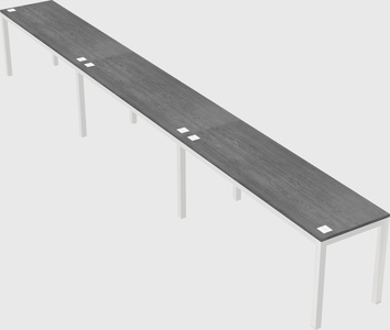 Rectangular desk