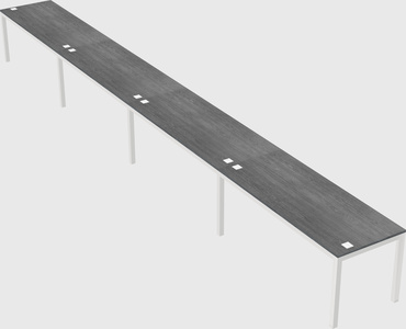 Rectangular desk