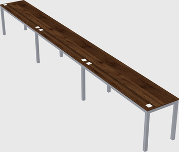 Rectangular desk