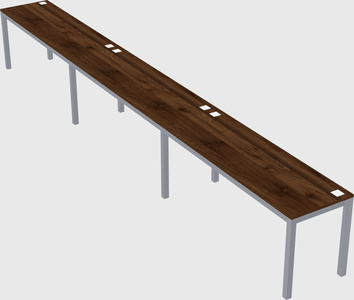 Rectangular desk