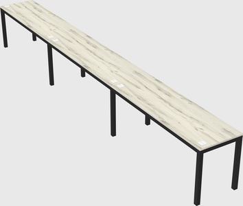 Rectangular desk