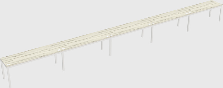 Rectangular desk