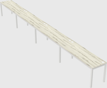 Rectangular desk