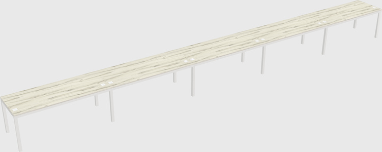 Rectangular desk