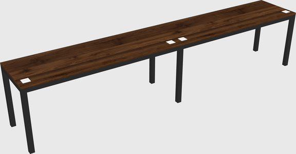 Rectangular desk