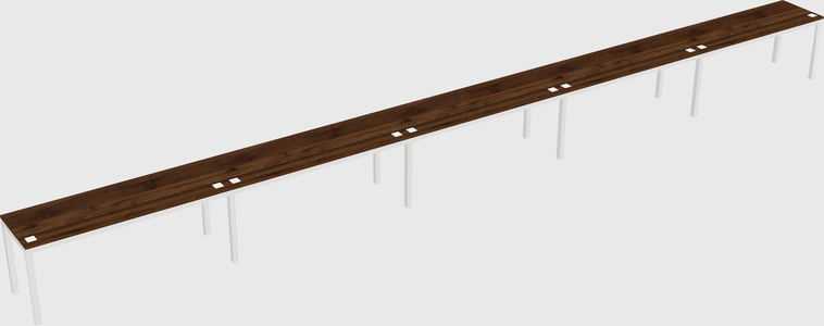 Rectangular desk