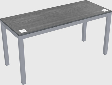 Rectangular desk
