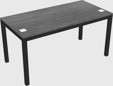 Rectangular desk